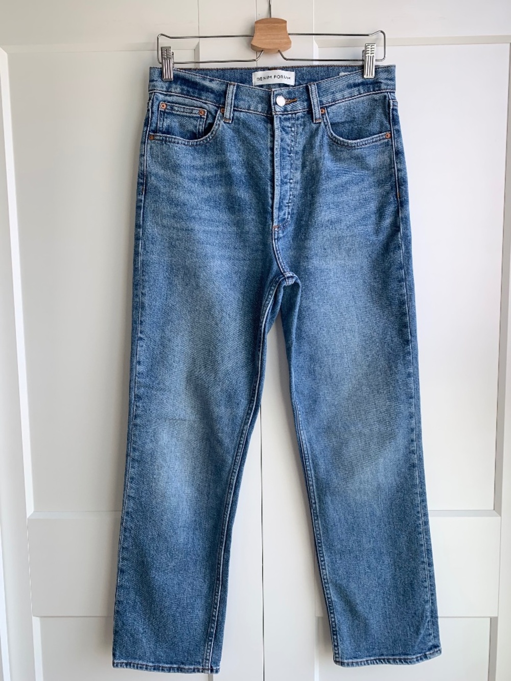 Denim Forum The Arlo High Rise Straight Leg Size 29 with 28 L